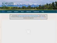 Tablet Screenshot of geumconsulting.com